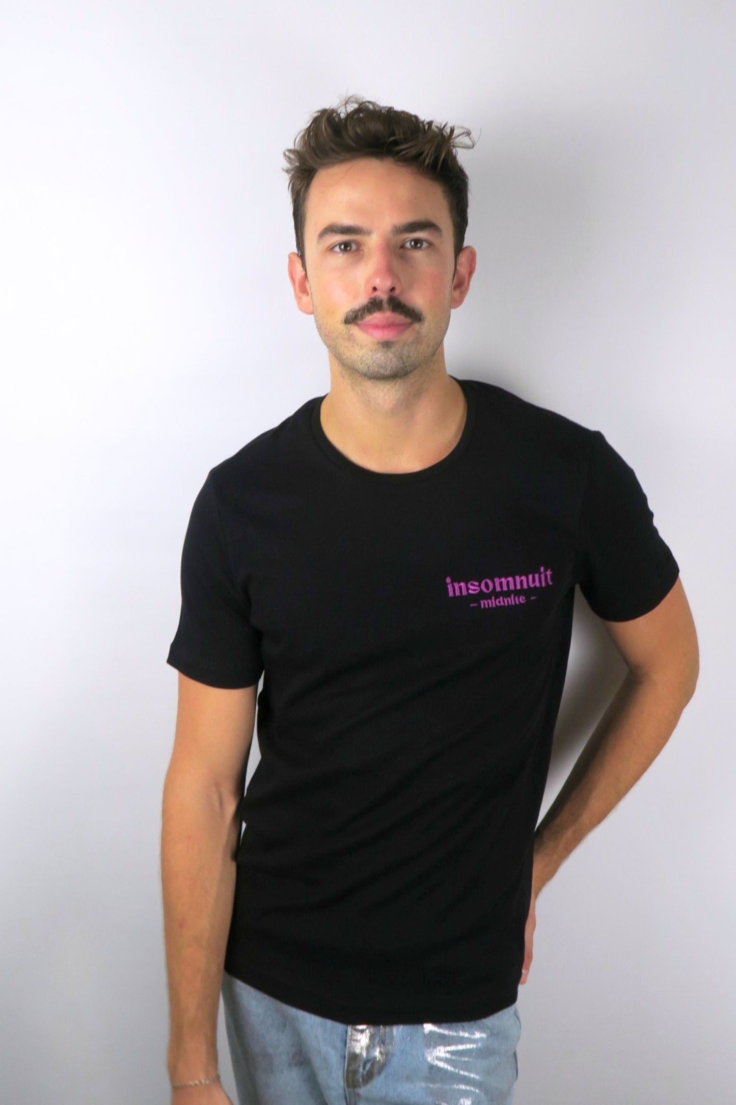 Tee-shirt midnite noir Insonmnuit