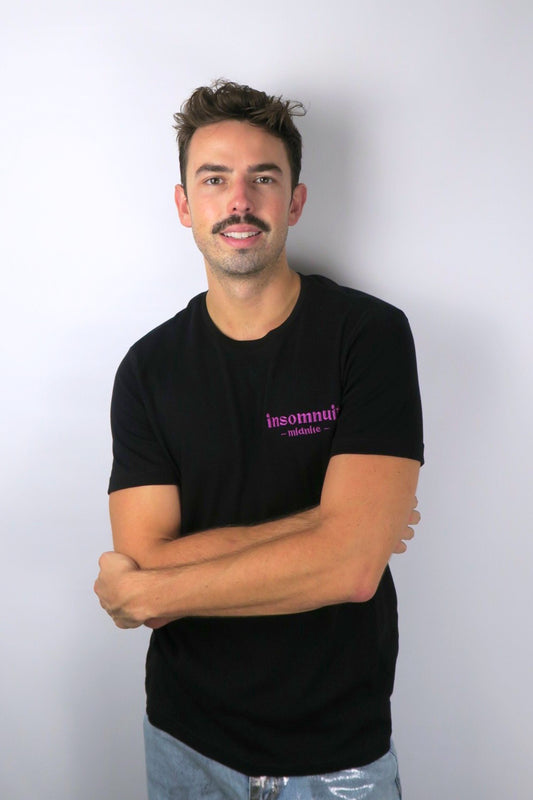 Tee-shirt midnite noir Insonmnuit