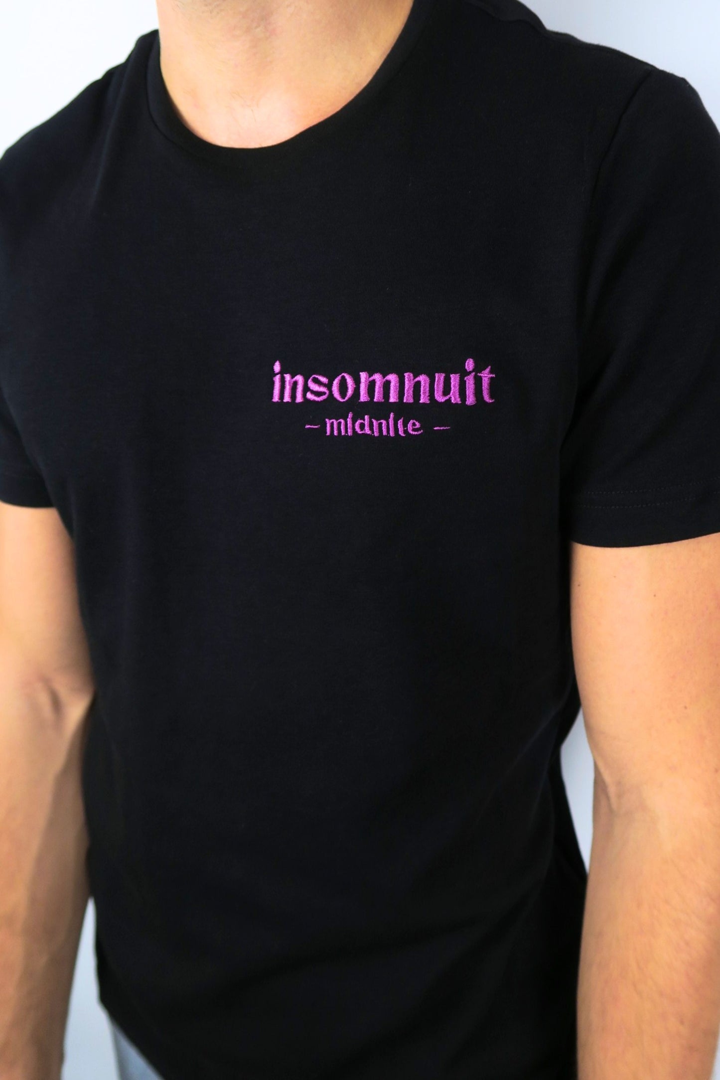 Tee-shirt midnite noir Insonmnuit