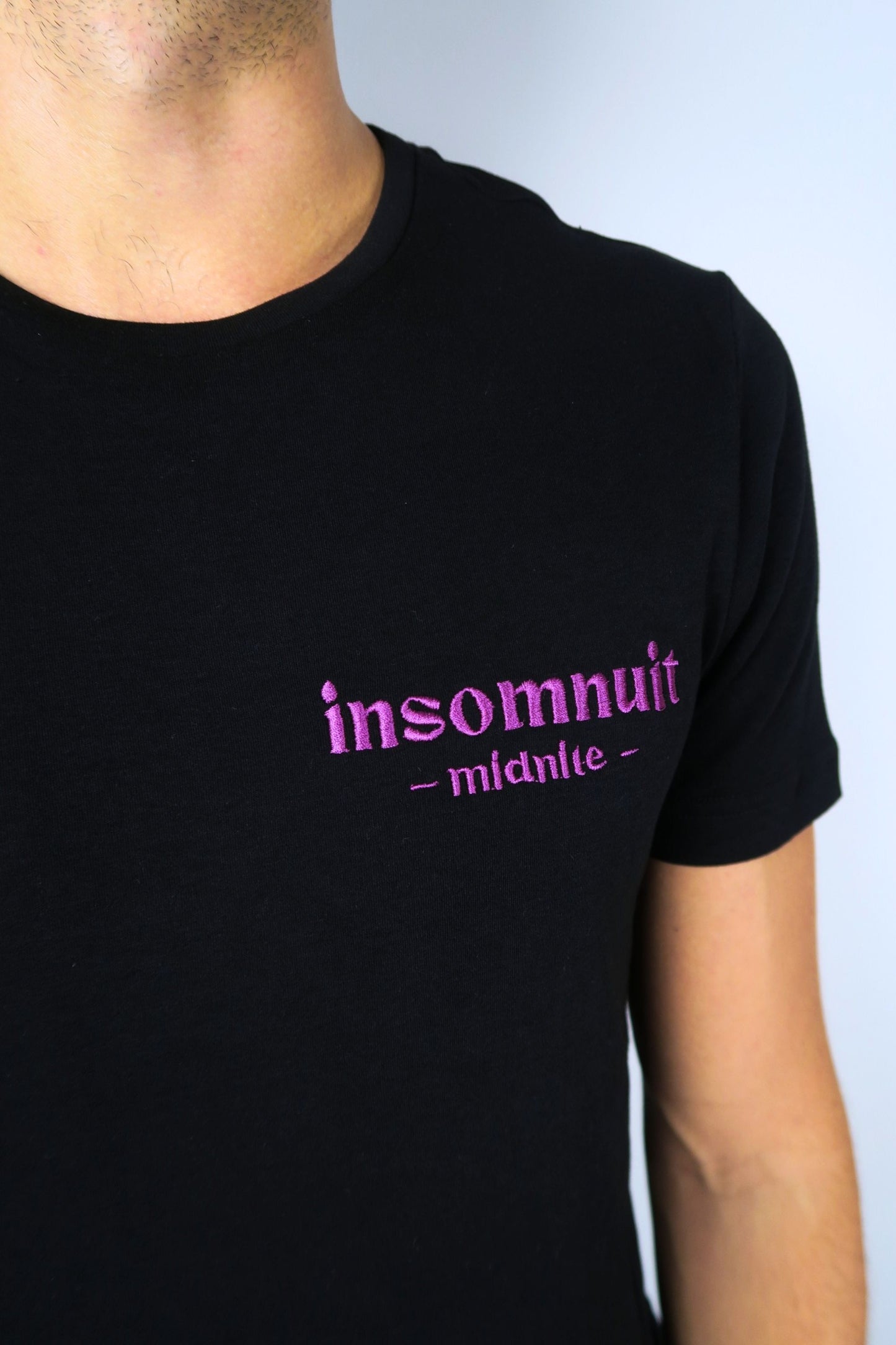 Tee-shirt midnite noir Insonmnuit