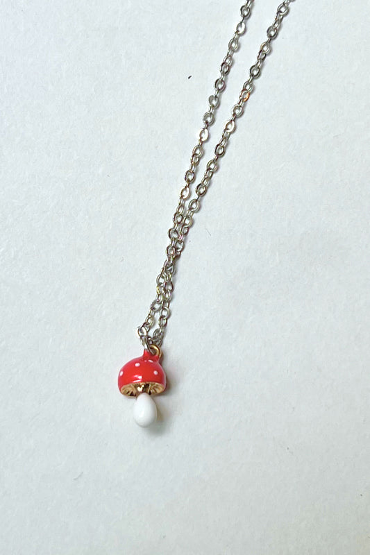 midnite collier mushroom argent silver homme femme festival electro proud