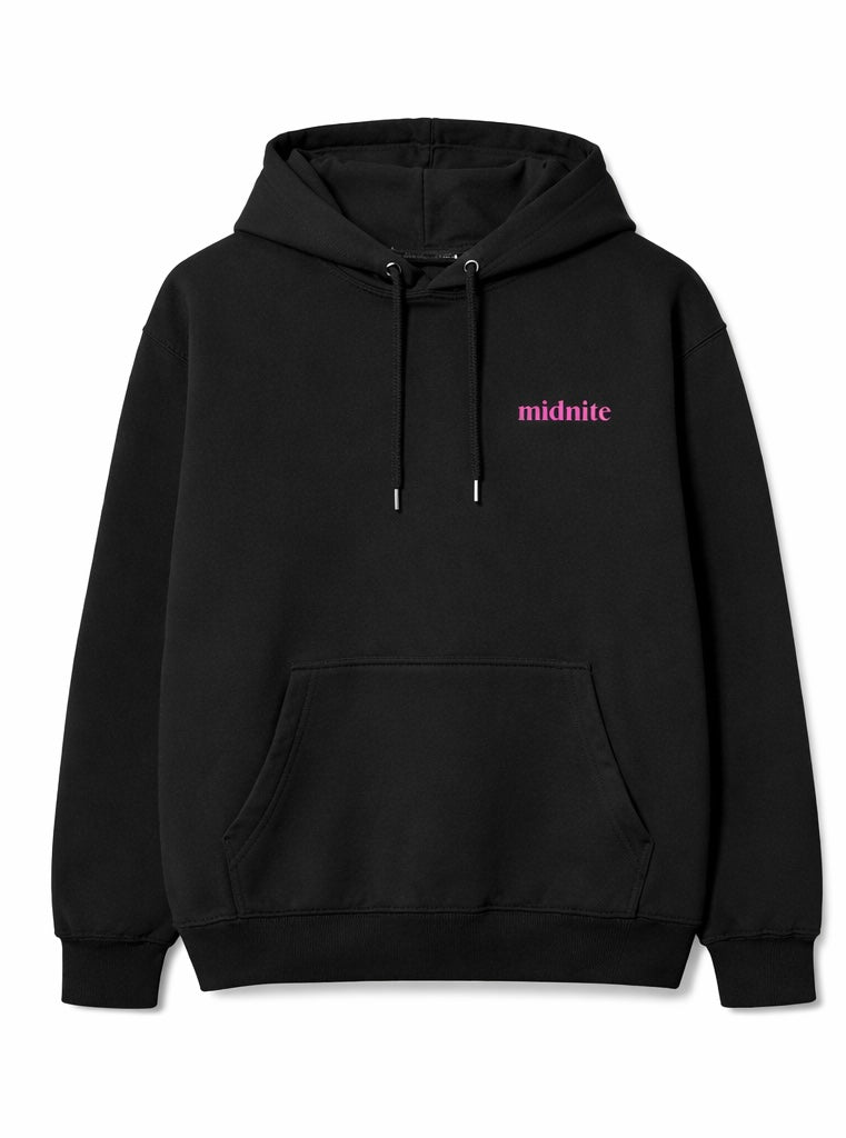 Hoodie a capuche noir midnite