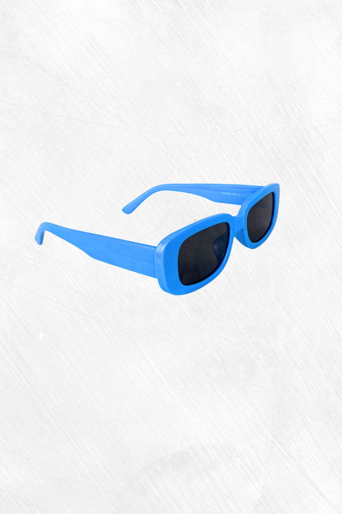 lunettes de soleil midnite rectangle bleu festival soiree femme homme