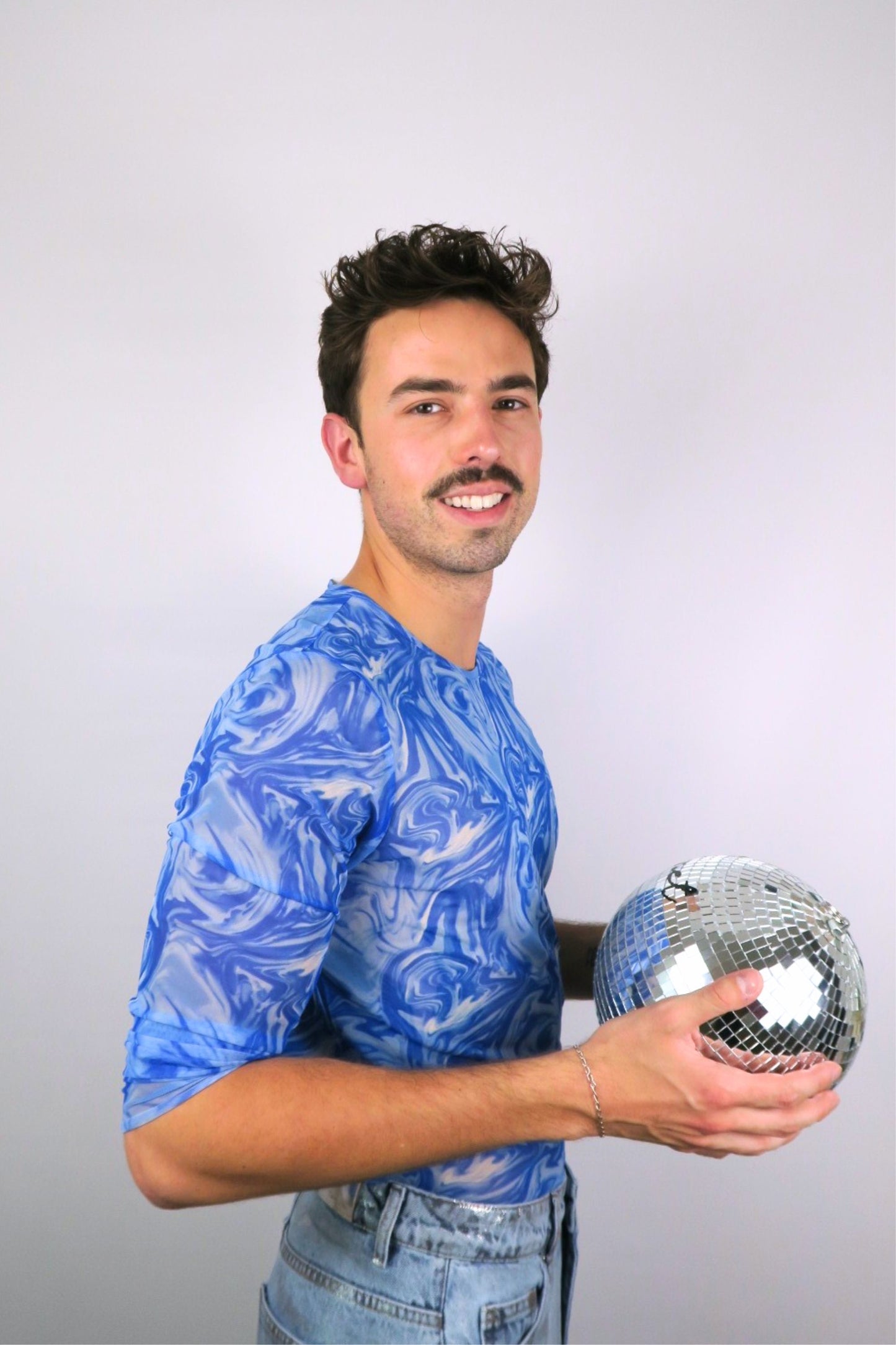midnite tshirt haut vague motifs festival homme psychedelique