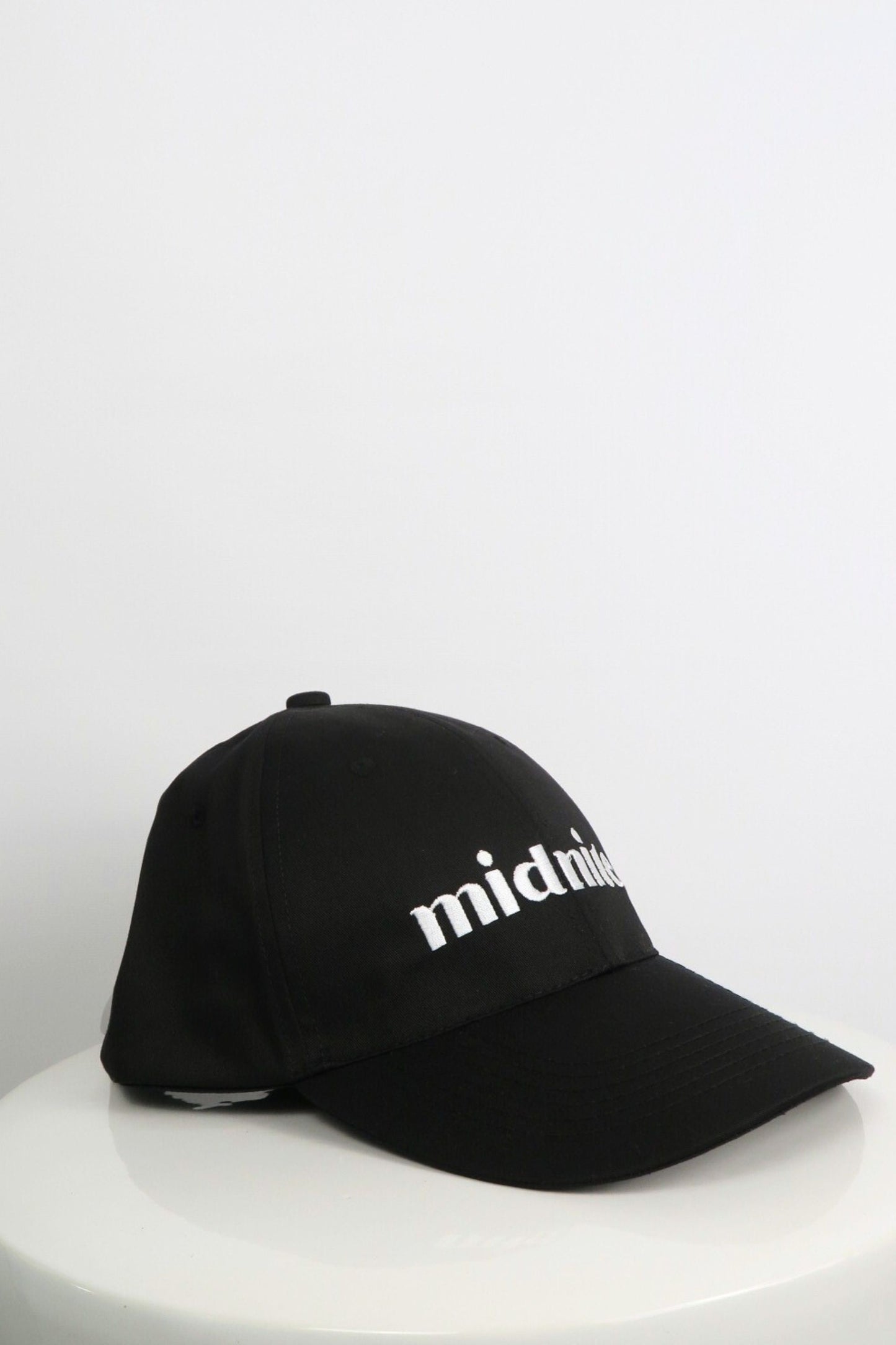 Casquette noire coton Midnite