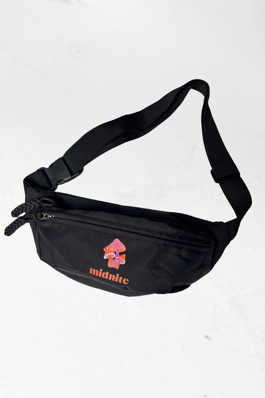 banane sac midnite noir mushroom orange violet mauve homme femme festival party luxe