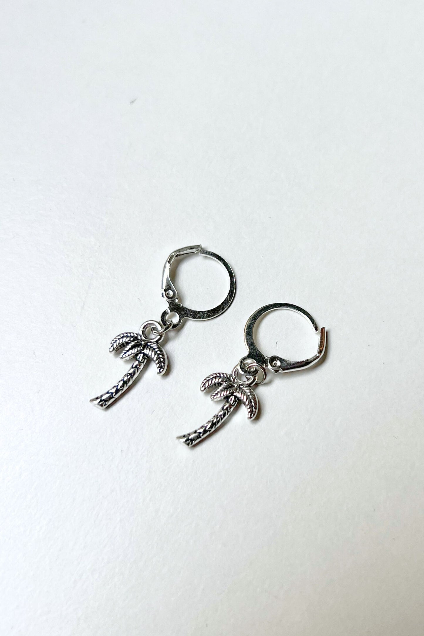 boucles d'oreilles midnite argent palm tree femme homme summer festival  luxe palmier 2026