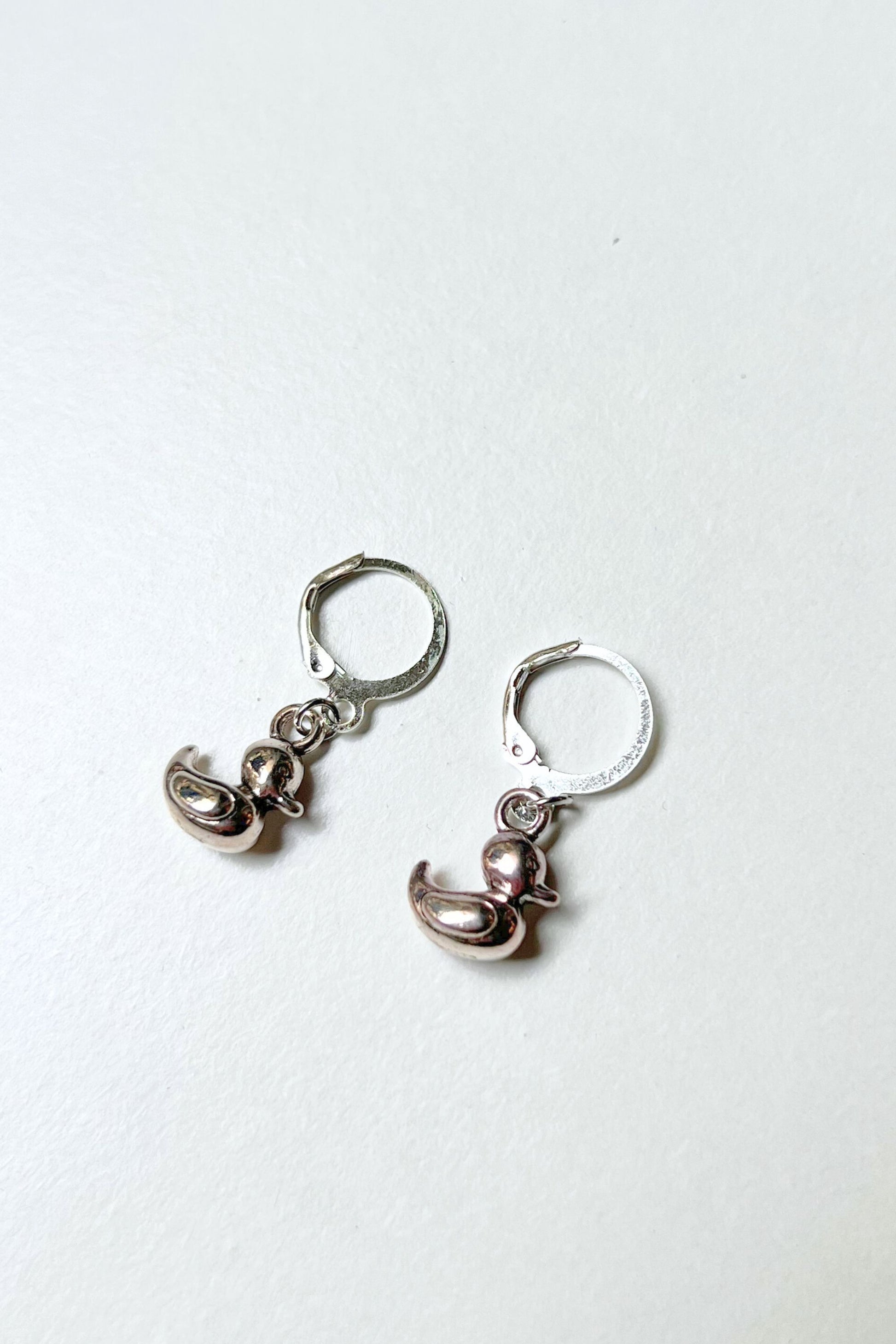 boucles d'oreilles midnite duck techno argent acier inoxydable femme homme summer festival mushroom luxe