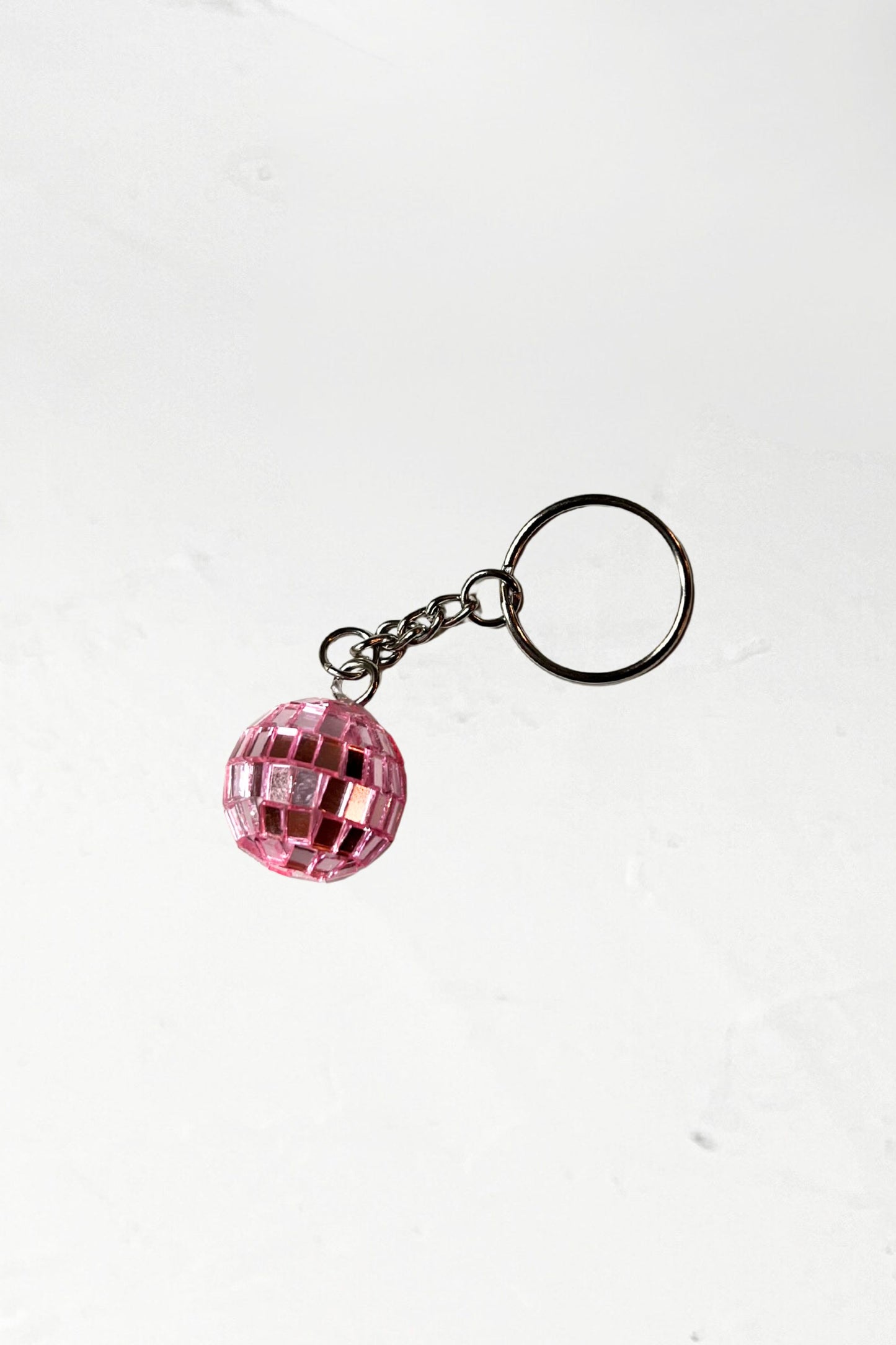 porte clefs key disco pink rose