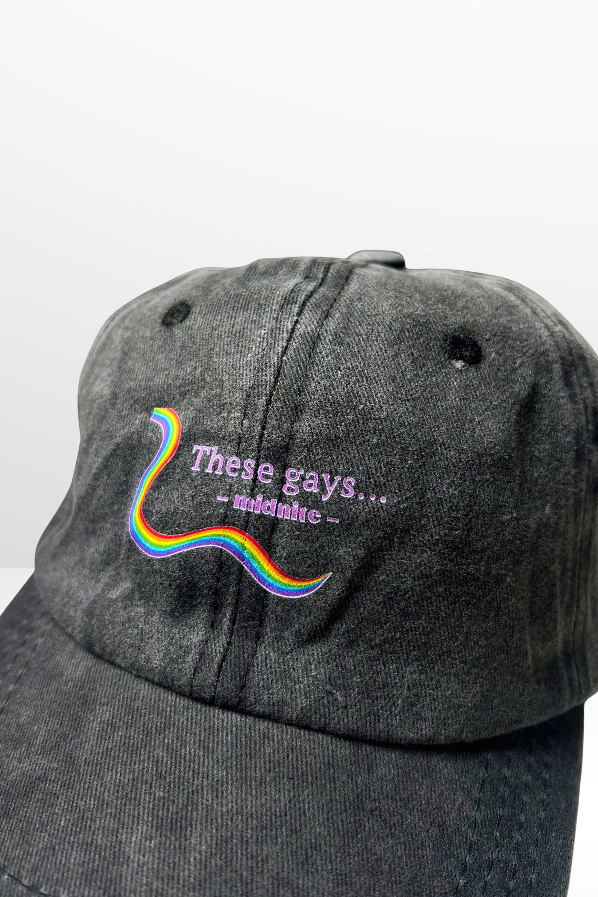 casquette midnite queer gay gris homme femme festival summer 2026 luxe made in europe club party