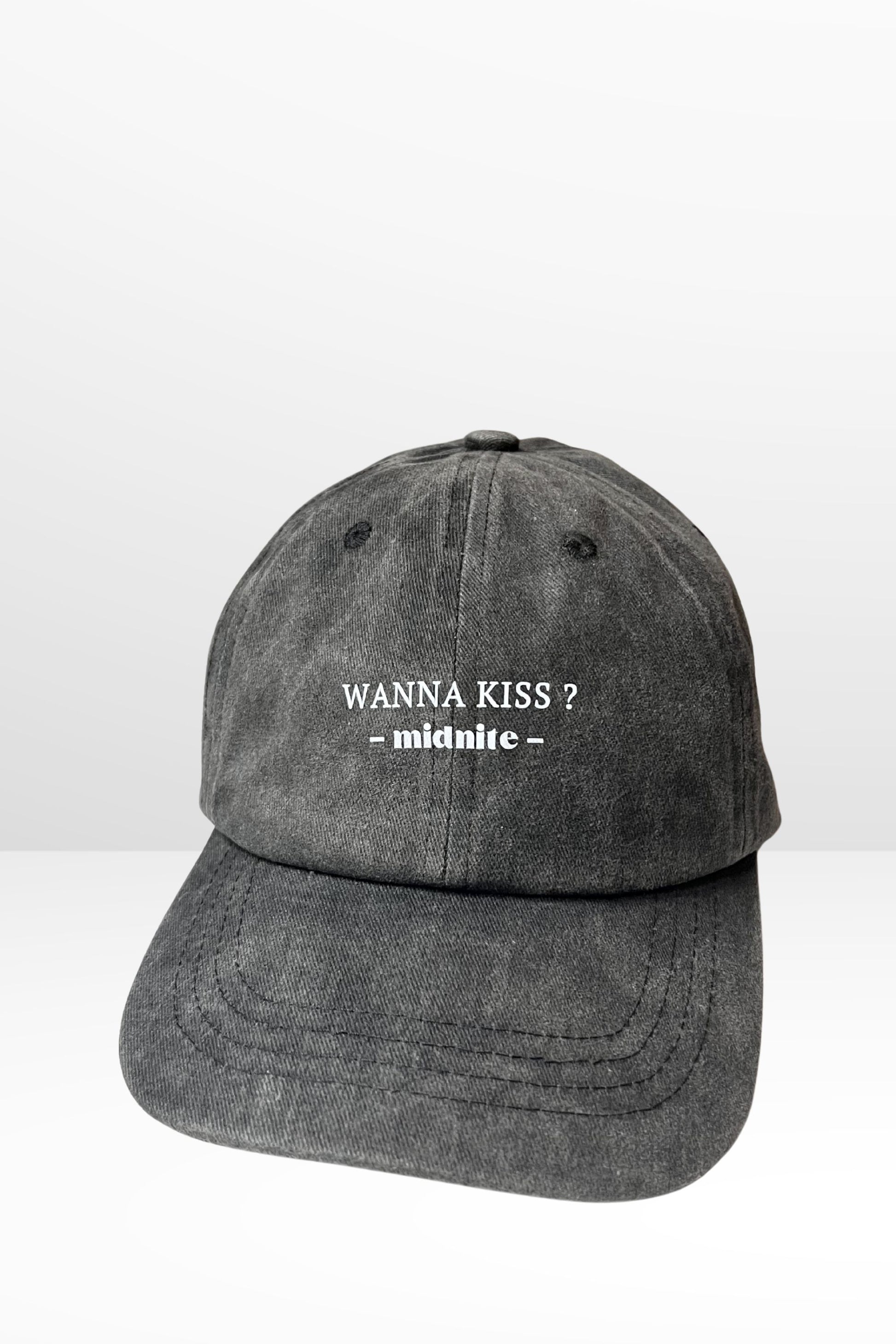 casquette midnite coton noir soiree festival homme style luxe marque