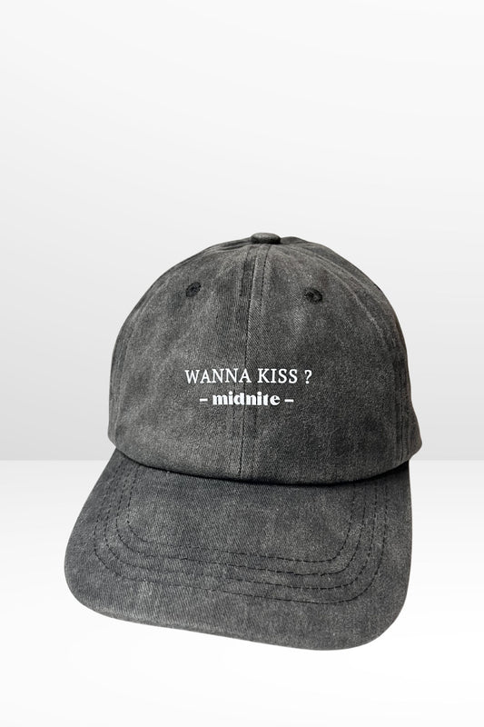 casquette midnite coton noir soiree festival homme style luxe marque