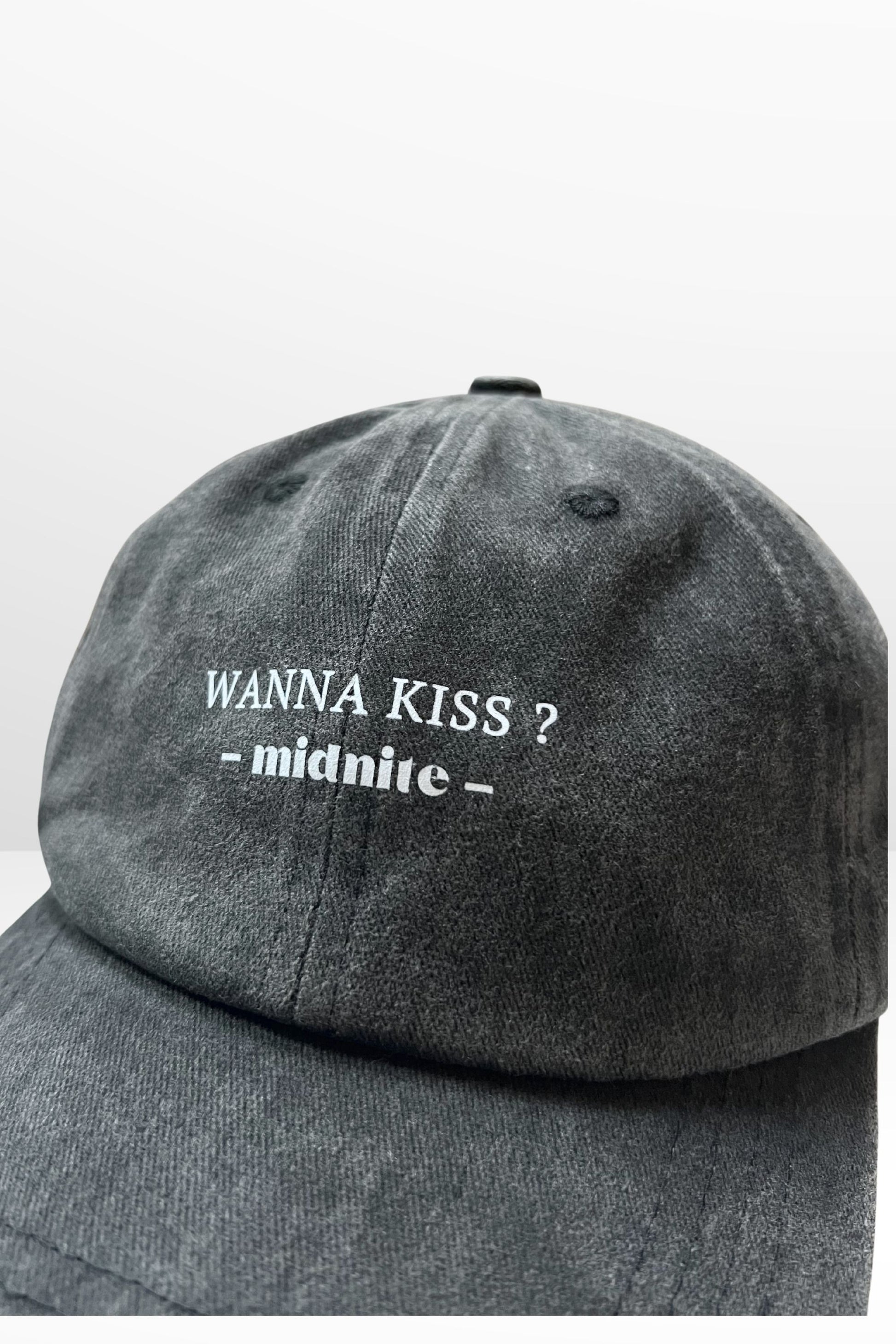 casquette midnite coton noir soiree festival homme style luxe marque