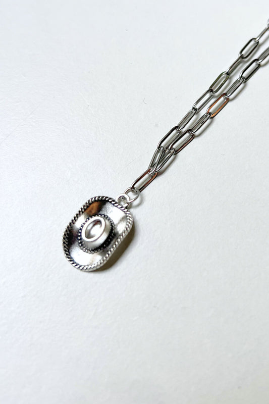 collier cowboy maille argent midnite acier inoxydable homme femme bijoux festival techno party summer ete 2026