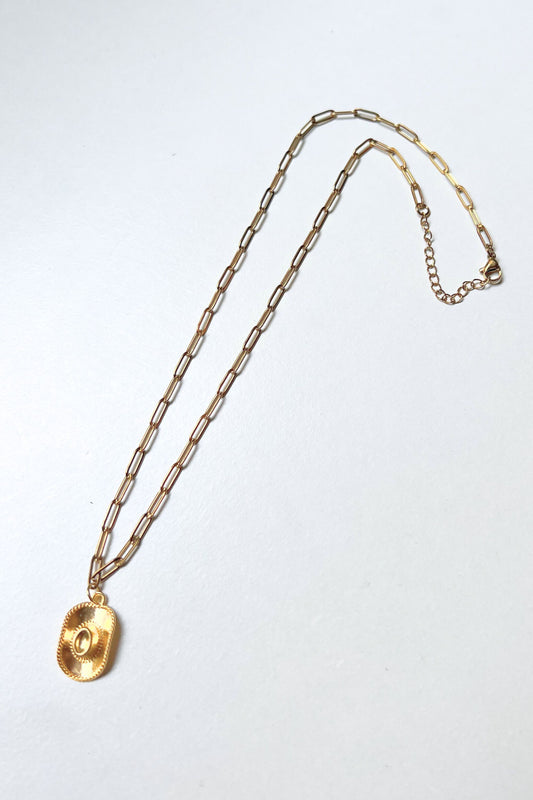 collier chapeau cowboy or midnite acier inoxydable homme femme bijoux festival techno party summer ete 2026