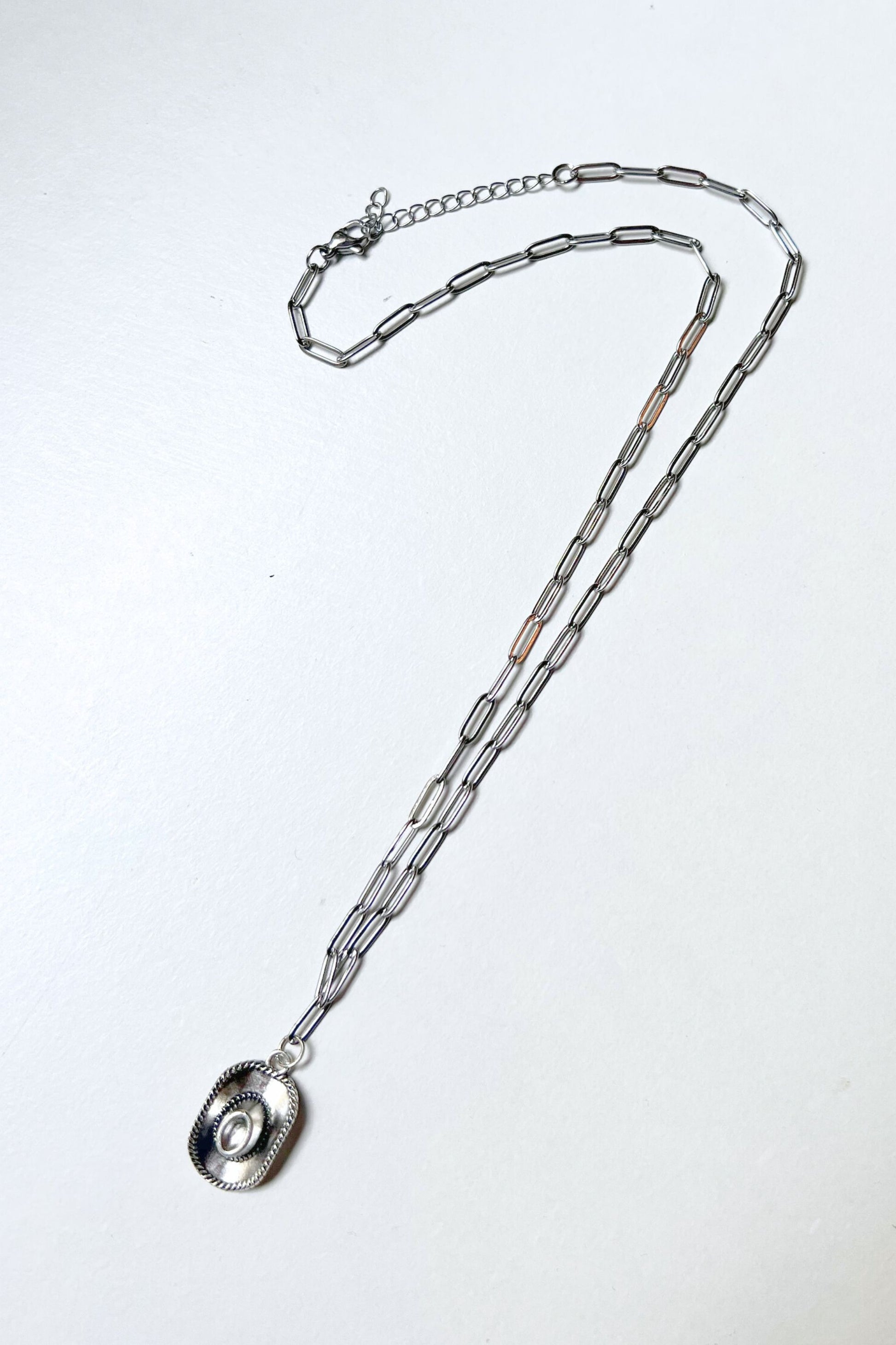 collier cowboy maille argent midnite acier inoxydable homme femme bijoux festival techno party summer ete 2026