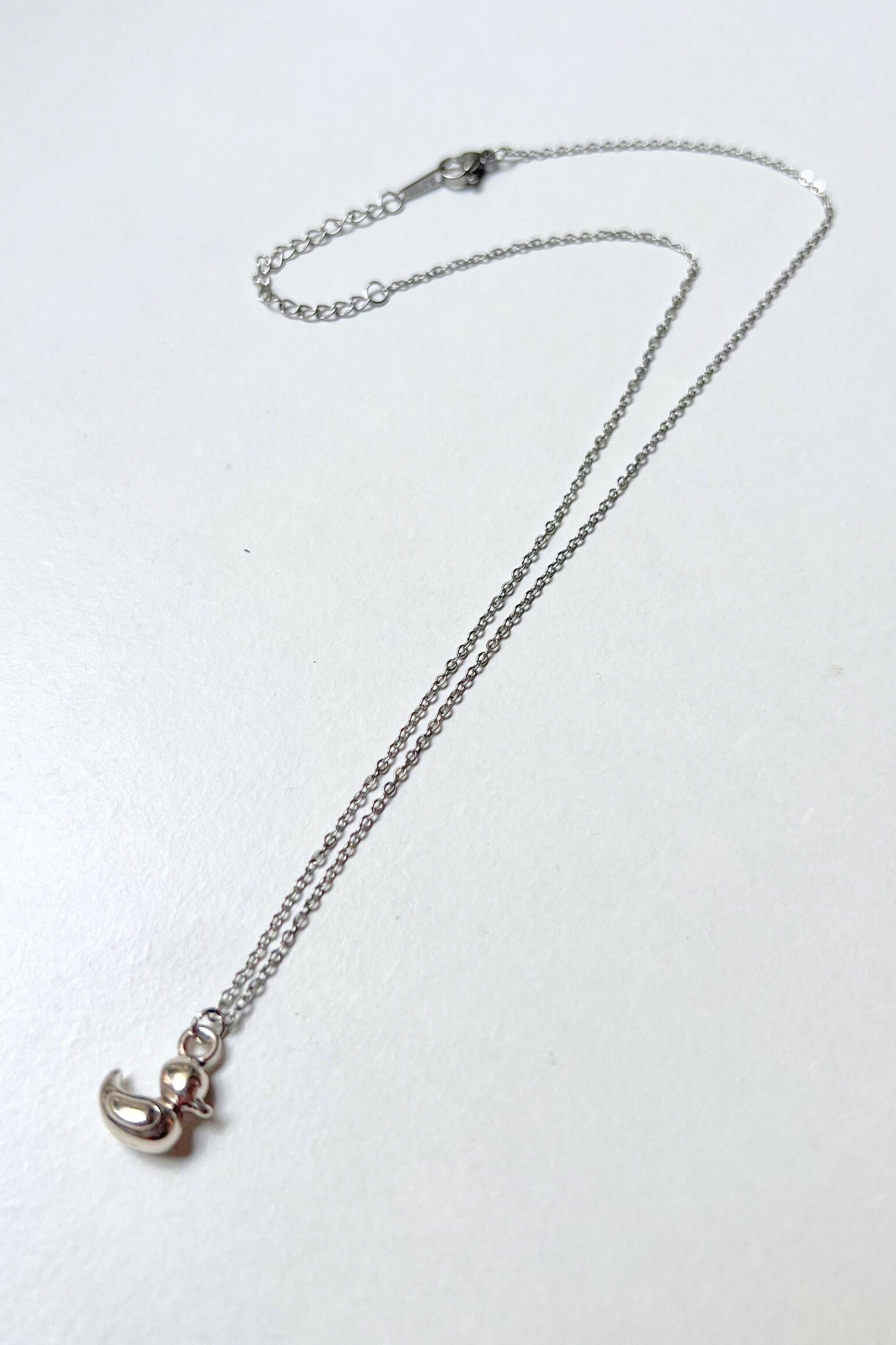 collier canard argent midnite acier inoxydable homme femme bijoux festival techno party summer ete 2026