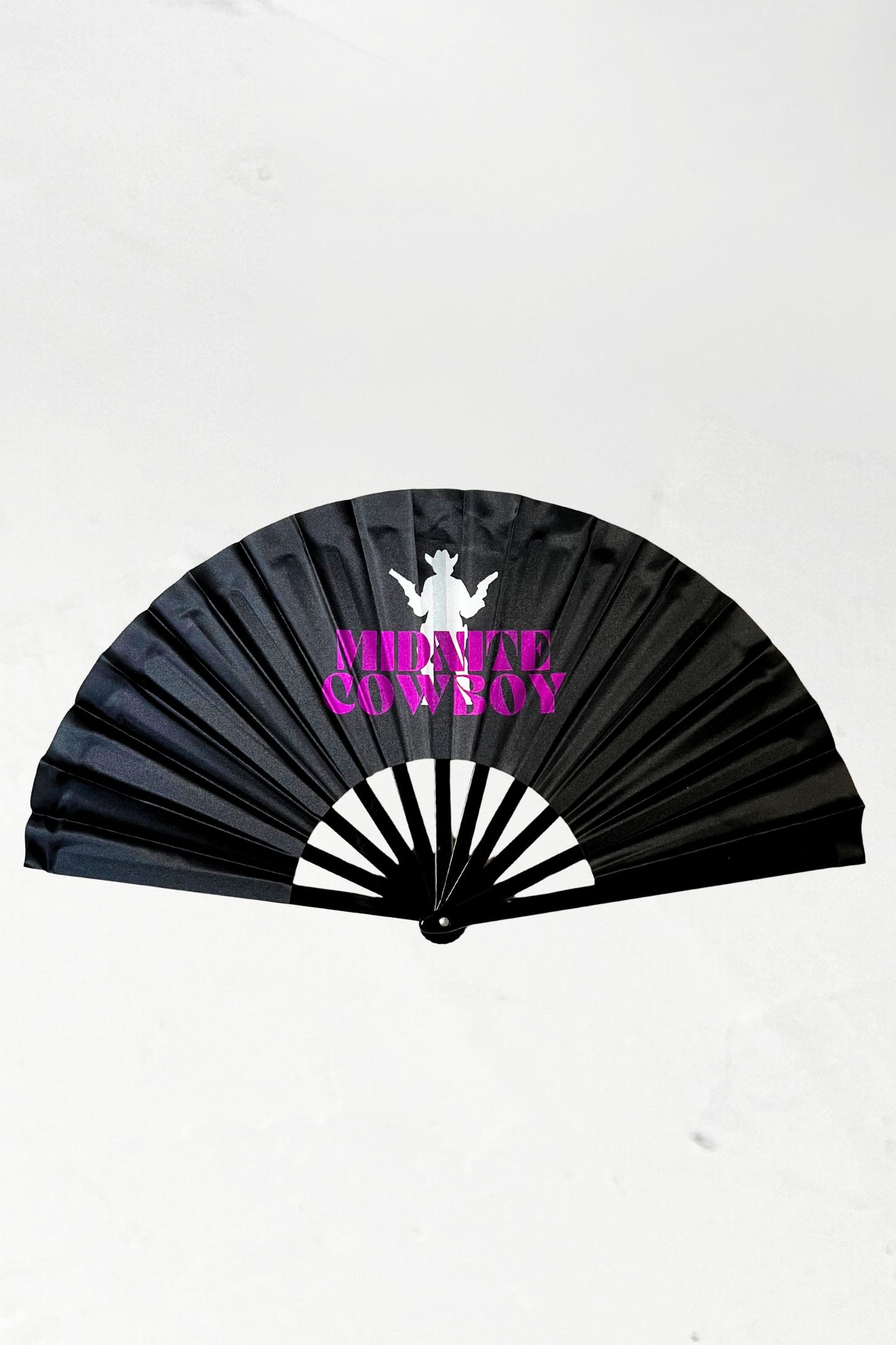 eventail fan midnite soiree noir mauve violet xxl style fete rave techno electro noir champignon muschroom cowboy