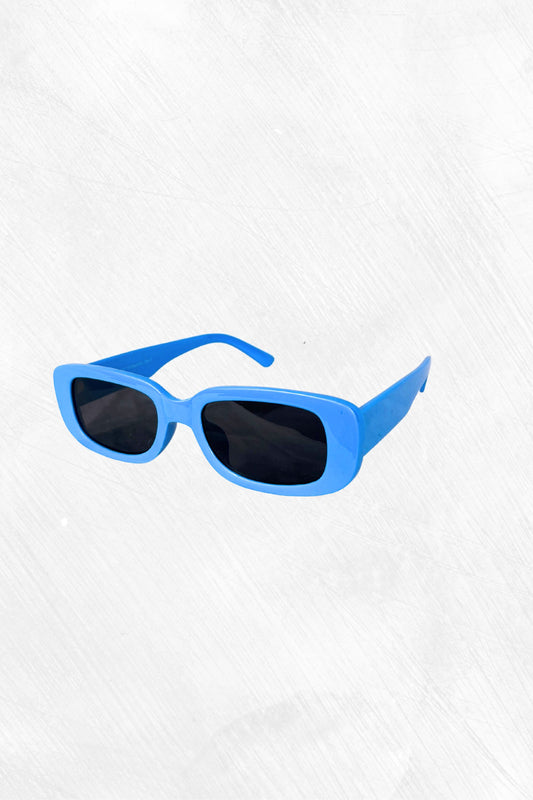 lunettes de soleil midnite rectangle bleu festival soiree femme homme 