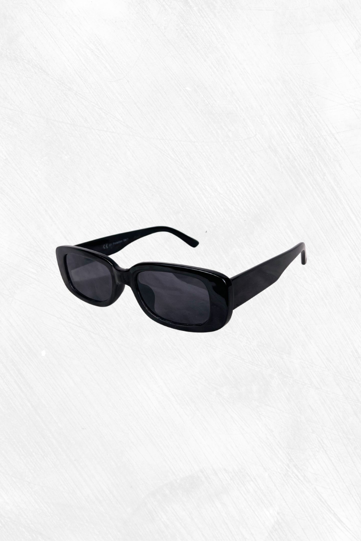 lunettes de soleil midnite rectangle noir festival soiree femme homme italie