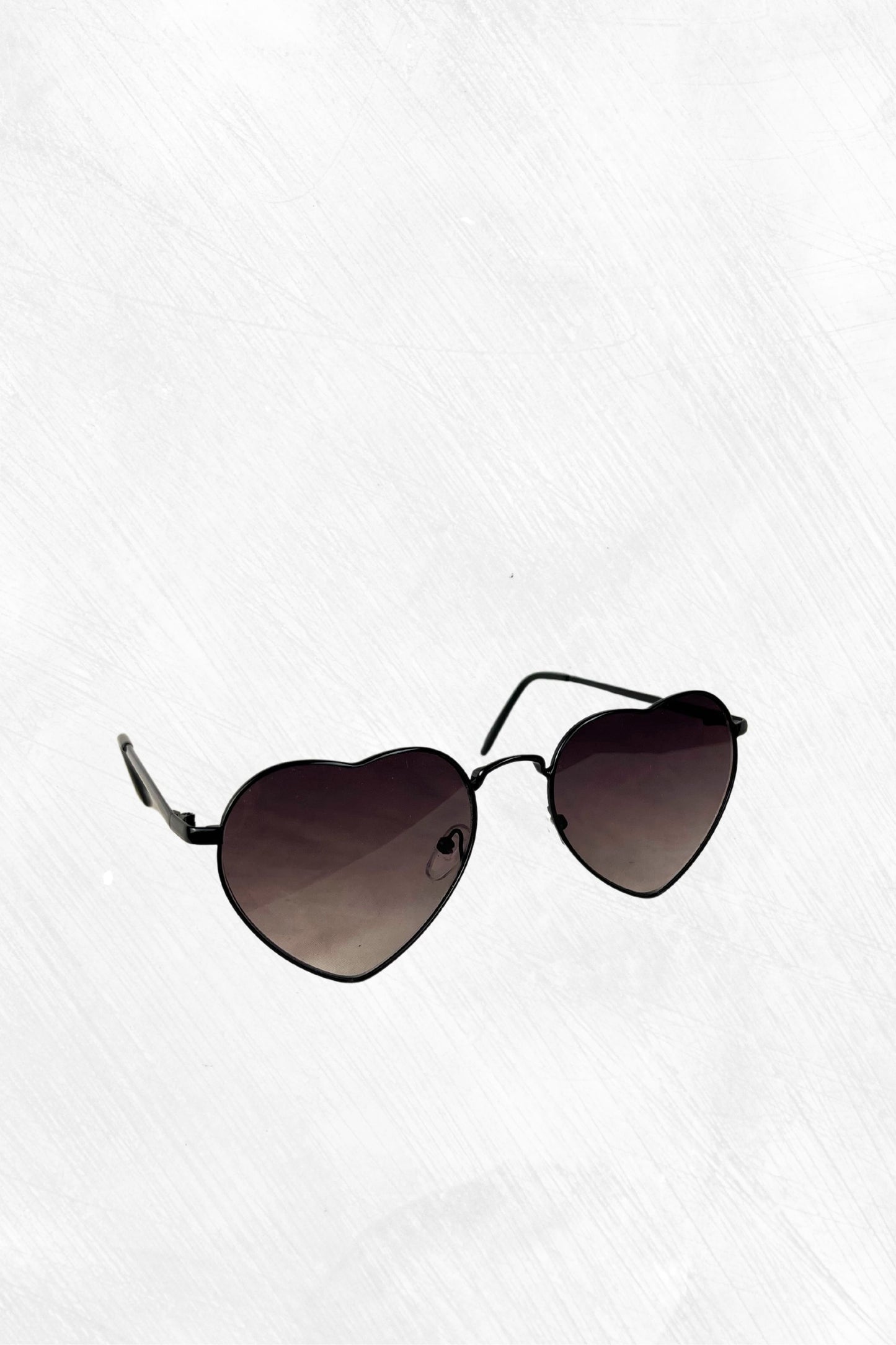 lunettes soleil midnite coeur noir degrade festival soiree fun femme homme
