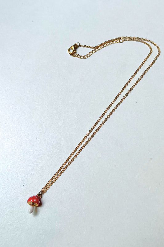 midnite collier mushroom argent silver homme femme festival electro proud