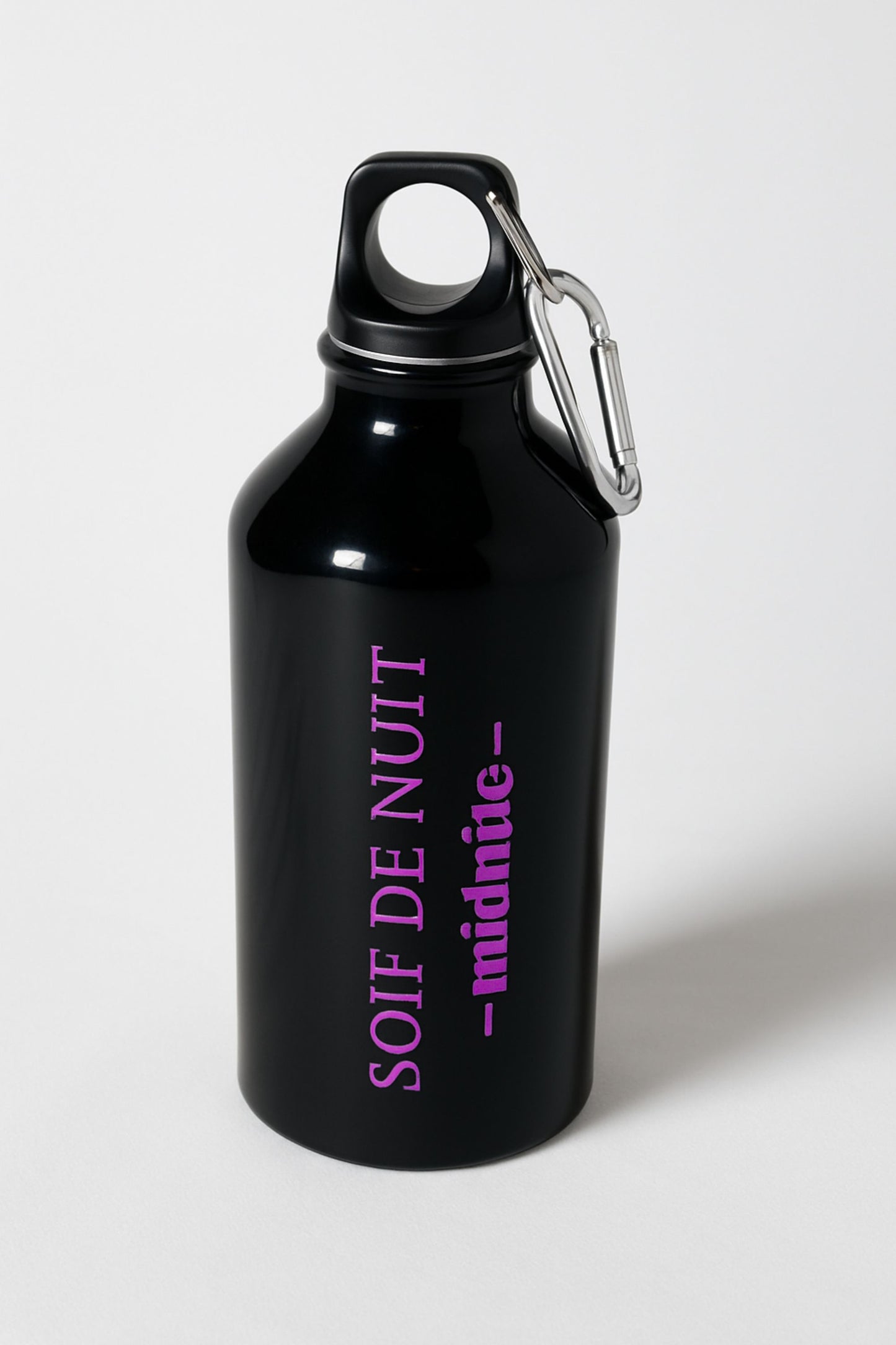 Gourde à mousqueton SOIF DE NUIT