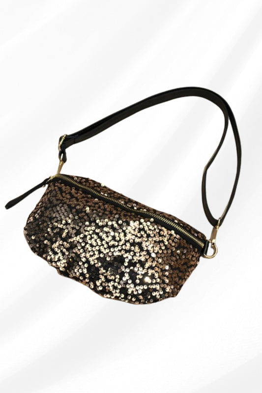 Sac banane Midnite sequins or