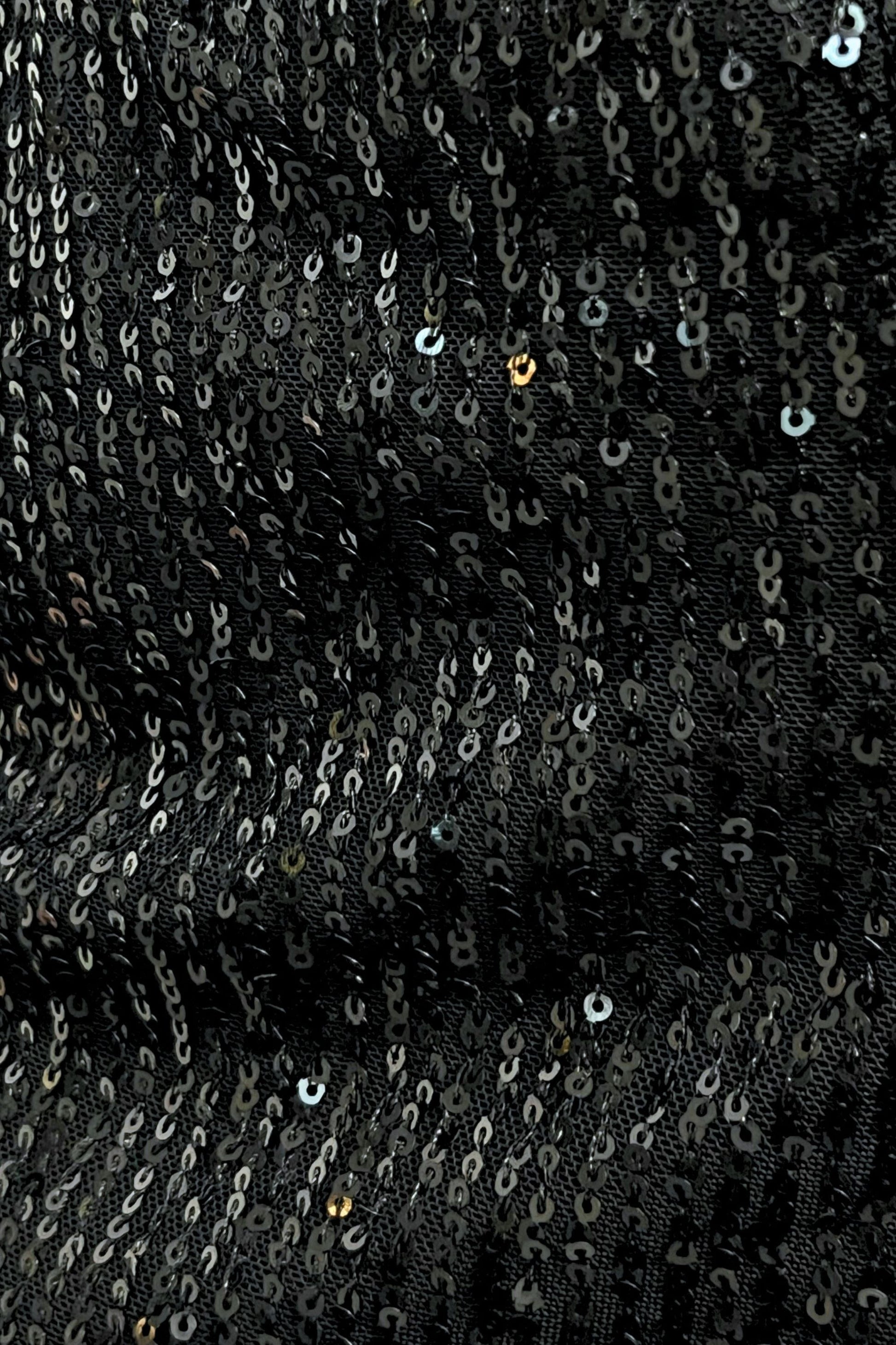 short mini midnite paillettes sequins noirs summer 2026 festival techno pop disco femme