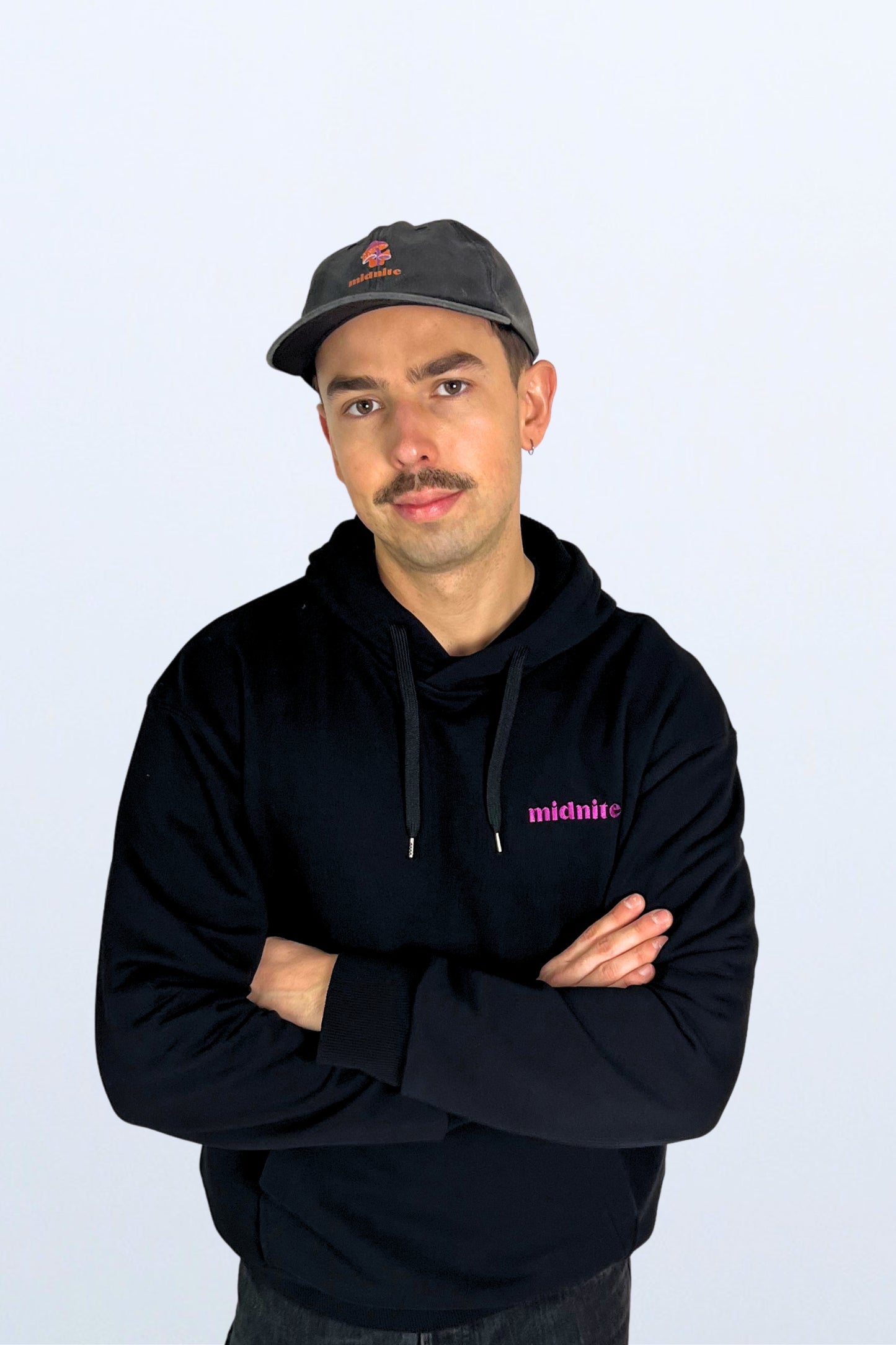 Hoodie a capuche noir midnite