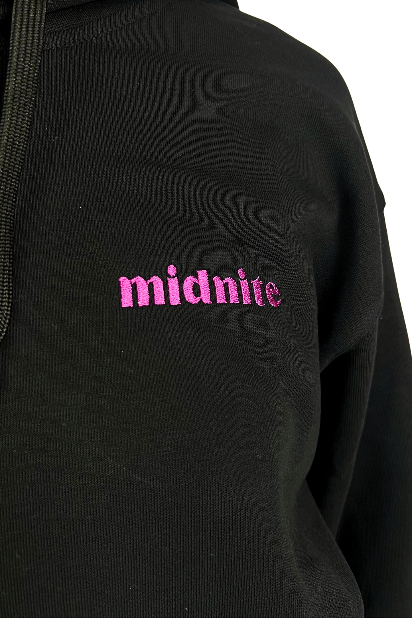 Hoodie a capuche noir midnite
